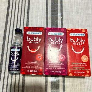 SodaStream Bubly Drops 4 packs